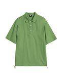 Advbridge Summer Loose Men's T-shirt Korean Style Casual Turn Down Collar Solid Color Short Sleeved Polo Shirt Male Tops 2024 New Fashion