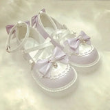 Advbridge Summer Lolita Sweet Sandals Women Japanese Style Bow Kawaii Chic Mary Janes Shoes Round Toe Shoes Wholesale Drop shipping