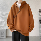 Advbridge High Quality Turtleneck Hoodie Zipper Pullovers Streetwear Hip Hop Hooded Sweatshirt Men Clothing Korean Couples Harajuku Coat