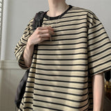 ADVBRIDGE  -  Summer Men's T-shirt High-quality Men's Top Everyday Casual Sports Shirt Trend New Clothing Oversized Loose Short Sleeve Q232
