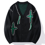 Advbridge /Winter New Men's Casual Knitted Cardigan V-neck Fashion Design Warm Japanese Versatile Sweater Cardigan