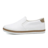 Advbridge New Spring Autumn Soft Leather Shoes Women Flats Fashion Brand Ladies Loafers Casual Womens White Shoes