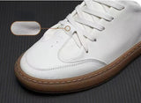 ADVBRIDGE  -  New Soft Face Genuine Leather Small White Shoes Low Top Men's Casual Shoes Genuine Leather Men Shoes Sneakers Zapatos De Hombre