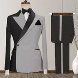Advbridge One Button Men's Suits New Design Costume Homme Peak Lapel 2 Piece Jacket Pants Full Sets Luxury Costume Homme Custom Blazer