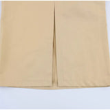 ADVBRIDGE  -  Safari Style Crossed Neck Dressess Women Elegant Sleeveless Belt Pockets Tube Long Dressess Female 2025 Summer New Lady Outwears