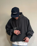 Advbridge Y2k Hoodie Mens Harajuku Hip Hop Letter Graphic Oversized Hooded Sweatshirt New Punk Rock Gothic Loose Casual Tops Streetwear