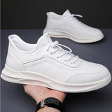 ADVBRIDGE  -  Casual Shoes Men's Spring New Style Mens Soft Soled Sports Shoes Breathable White Travel Shoe Luxury Sneakers Loafers Men Tackie