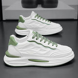 ADVBRIDGE  -  Designer Fashion White Men Casual Sneakers Lightweight Breathable Running Shoes Platform Outdoor Comfortable Tennis Shoes