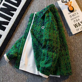 Advbridge Spring Autumn New Men's Cardigan Single-Breasted Fashion Knit Coat Stitching Colorblock O Collar Coats Swearter Jackets