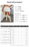 ADVBRIDGE  -  Spring And Summer Irregular Casual Bohemian Skirt Holiday Solid Color Pleated Splicing Beach Skirt Women's Jupe