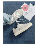 ADVBRIDGE -  Real leather men's shoes 2025  spring new Korean trend versatile and old-fashioned shoes thick white sole sports and leisure shoe