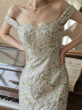 Advbridge Lace Runway Summer Boho Party Embroidery Backless 2024 Sexy Spaghetti Strap Woman Dress Beach Sundress Women Clothing