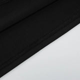 ADVBRIDGE  -  Elegant Black Floral Pattern Irregular Hollow Out Round Neck Open Back Bodycon Women's Dress Party Mesh Summer Tank Dresses