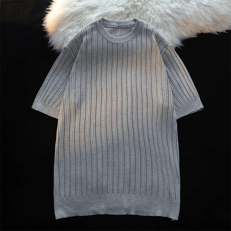 ADVBRIDGE  -  New Arrival Japanese Style T Shirt Men Fashion Autumn and Summer Cotton Tops Cotton Loose Street Hip Hop T-Shirts 2025 Q128