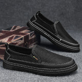 ADVBRIDGE  -  Shoes for Men New Lightweight Soft Sole Breathable Slip-On Driving Shoes Walking Men Casual Shoes Male