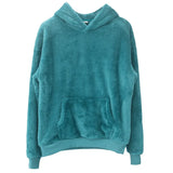 Advbridge Winter Clothing Men's Light Luxury Fleeced Knitted Hooded Sweater Casual Streetwear Long Sleeve Retro Popular Pullover Hoodie