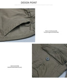 Advbridge  Summer Cropped Pants Men Multi Pocket Cargo Shorts Outdoor Sports Leisure Loose Shorts Fashion Youth Cotton Short Trousers