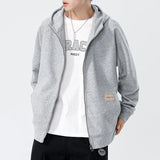 Advbridge Brand Autumn Winter 2024 New Hooded Jackets Men Baggy Cardigan Stand Collar Korean Mens Coat Jogger Gym Tracksuit Mens