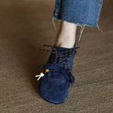 ADVBRIDGE  -  Comfortable and Versatile Lace-up German Training Shoes Women's Retro Fashion Soft Sole Casual Sneakers