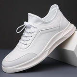 ADVBRIDGE  -  Casual Shoes Men's Spring New Style Mens Soft Soled Sports Shoes Breathable White Travel Shoe Luxury Sneakers Loafers Men Tackie