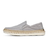 ADVBRIDGE  -  Linen Sewing Men's Casual Shoes Comfy Lightweight Summer Loafers Men Espadrilles Flat Slip-on Driving Shoes Man  Fishermen Shoes