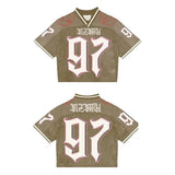 Advbridge Summer New Men Sports Short-sleeved T-shirt Breathable Quick-drying Clothes Hip-hop Retro Holiday Party Jerseys Rugby Clothes
