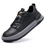 Advbridge High quality men 2024 New breathable outdoor sports shoes thick sole fashion casual leather shoes fashion antiskid running shoes