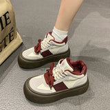 Advbridge 2024 Fashion Winter Women's Shoes Velvet Warm High Top Dad Shoes Comfortable Non-slip Flat Shoes Warm Cotton Casual Sports Shoes