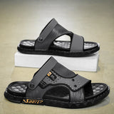 ADVBRIDGE  -  New Men's Summer Sandals Outdoor Non-Slip Mountaineering Hiking Shoes Men Beach Slippers Casual Wear Resistant Sports Shoes