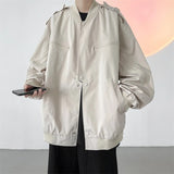 Advbridge  Streetwear Men Black Jackets And Coats Hip Hop Harajuku Men's Windbreaker Overcoat Mens Clothing