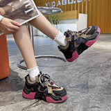Advbridge Sneakers Woman Footwear High on Platform Athletic Sports Spring Autumn Shoes for Women Trends  Deals Korean New Casual Light