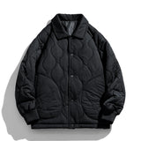Advbridge Retro Warm Thicken Coat Old Man's Military Jacket Solid Warm Parkas Hong Kong Style Bubble Jacket for Winter for Male