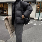 Advbridge Winter Jacket Men Warm Fashion Oversized Thickened Down Jacket Men Clothes Streetwear Korean Loose Thick Short Coat Mens Parker