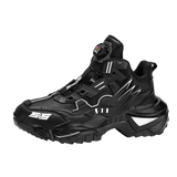 ADVBRIDGE  -  Mech leather rotating buckle dad shoes, versatile and comfortable thick sole, shock-absorbing and anti slip, dad shoes for men