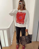 Advbridge Harajuku long sleeves essential autumn lemon graphic t shirts oversized streetwear goth sweatshirt y2k top grunge women clothes