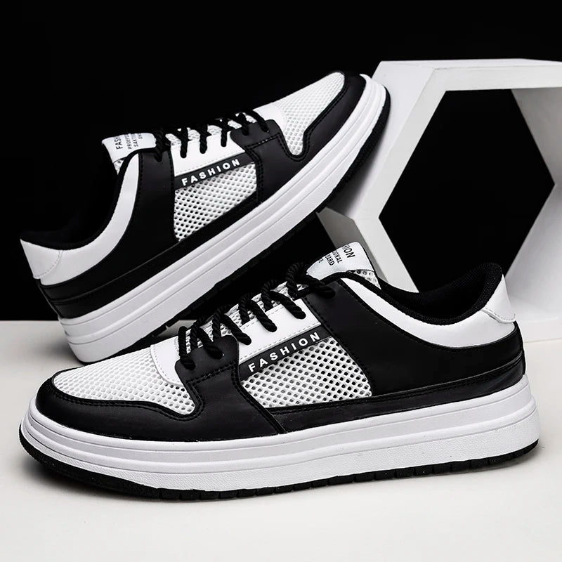 ADVBRIDGE  -  Men's Casual Low Top Breathable Lightweight Non-slip Grip Comfortable Breathable Sneakers Plus Size Walking Shoes for Men