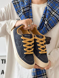 ADVBRIDGE  -  Autumn New Niche Design Low Top Casual Canvas Sports Shoes for Men's Fashion Trend Versatile Comfortable Platform sneakers
