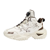 ADVBRIDGE  -  Mech leather rotating buckle dad shoes, versatile and comfortable thick sole, shock-absorbing and anti slip, dad shoes for men
