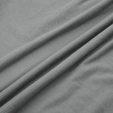 ADVBRIDGE  -  Long Sleeve Ruched Sexy Maxi Dress for Women Elegant Solid Slash Neck High Waist Bodycon Sexy Long Dresses Streetwear