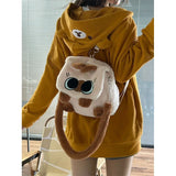 Advbridge Kawaii Zip Up Hoodies Women Oversized Japanese Girl Preppy Style Cute Bear Sweatshirts Sweet Lolita Embroidered Tops