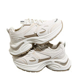 ADVBRIDGE  -   Women Vulcanized Shoes Women Sports Shoes Casual Shoes Thick Sole Height Increasing Breathable Running Shoes Fashionable