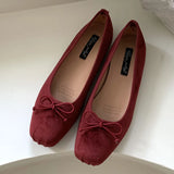ADVBRIDGE  -  Ballet Red Footwear Mary Janes Silk Women Flats With Shoes Female Soft Fashion Buckle Shallow Ladies Lolita Dance Shoes