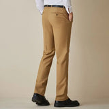 ADVBRIDGE Men Spring Fashion Business Office Suit Pants Male New Streetwear Solid Casual Straight Pants Men Loose Full Trousers H118