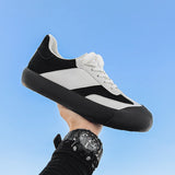 ADVBRIDGE  -  Men Dexun Shoes 2025 New Low Top Patchwork Casual Board Shoes Lace Up Retro Flat Sports Women Canvas Sneakers Couple