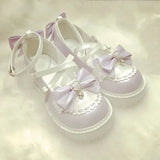 Advbridge Summer Lolita Sweet Sandals Women Japanese Style Bow Kawaii Chic Mary Janes Shoes Round Toe Shoes Wholesale Drop shipping