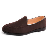ADVBRIDGE  -  Trendy Suede Men's Loafers Comfy Summer Flat Shoes For Man Slip-on Business Leather Casual Shoes Man Moccasins zapatos de hombre