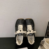 ADVBRIDGE  -  Fashion Casual Sneakers White 2025 Summer Flat Square Toe Sneakers Women's Shoes
