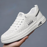 ADVBRIDGE  -  Casual Leather Shoes Men's 2025 Spring New Soft Leather Cowhide Mens Shoe Soft Sole Versatile Daily Board Shoes Men Loafers male