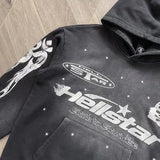 Advbridge Hellstar Flare Black Flame Broek Hoodie