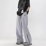 Advbridge Summer Thin Plankton Shuai Brand Loose Casual Gothic Y2k Pants Men American Style Fashion High Arcade Can Wide Leg Sports Pants